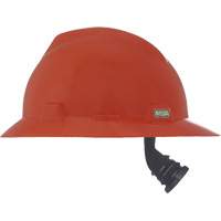 Casque de s&eacute;curit&eacute; &agrave; fente et bordure compl&egrave;te V-Gard, R&eacute;pond aux normes CSA type 1, Suspension Rochet, Non ventil&eacute; Equipex