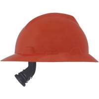 Casque de s&eacute;curit&eacute; &agrave; fente et bordure compl&egrave;te V-Gard, R&eacute;pond aux normes CSA type 1, Suspension Rochet, Non ventil&eacute; Equipex