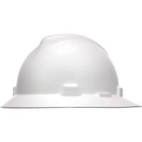 Casque de s&eacute;curit&eacute; &agrave; bordure compl&egrave;te Hydro Dip V-Gard, R&eacute;pond aux normes CSA type 1, Suspension Rochet, Non ventil&eacute; Equipex
