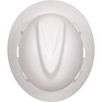 Casque de s&eacute;curit&eacute; &agrave; bordure compl&egrave;te Hydro Dip V-Gard, R&eacute;pond aux normes CSA type 1, Suspension Rochet, Non ventil&eacute; Equipex