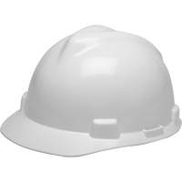 Casque de s&eacute;curit&eacute; avec rainures GREEN V-Gard, R&eacute;pond aux normes CSA type 1, Suspension Rochet Equipex