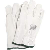 Gants de protection en cuir, Gants protecteurs en cuir, Taille 8, 10" lo Equipex