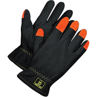 Deny Driver's Gloves, 3X-Large, Grain Goatskin Palm Equipex