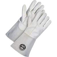 TIG Welder's Gloves, Split Goatskin, Size Large Equipex