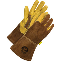 Welder's Gloves, Grain Cowhide, Size 2X-Large Equipex