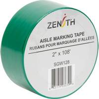 Ruban pour marquage d'all&eacute;es, 2" x 108', PVC, Vert Equipex