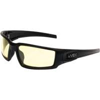 Lunettes de s&eacute;curit&eacute; Uvex HydroShield Hypershock, Lentille Ambr&eacute;e, Antibu&eacute;e/Anti-&eacute;gratignures, ANSI Z87+/R&eacute;pond ou surpasse la norme CSA Z94.3 Equipex