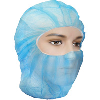 Care Balaclavas, Polypropylene, Blue Equipex