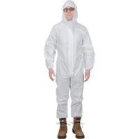 Combinaisons &agrave; capuchon de premi&egrave;re qualit&eacute;, Petit, Blanc, Microporeux Equipex