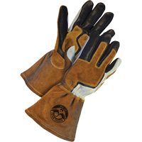 Gander Brand MIG Welder's Gloves, Grain Cowhide, Size X-Small Equipex