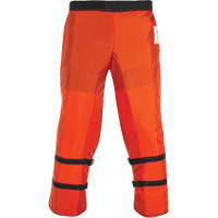 Chainsaw Chaps, 29" L, Orange, 400 Denier Nylon Equipex