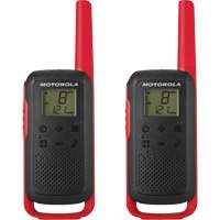 Radios bidirectionnelles Talkabout, Bande FRS, 22 canaux, Port&eacute;e 32 km Equipex