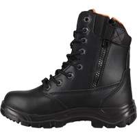 Safety Boots, Leather, Steel Toe, Size 6, Impermeable Equipex