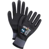 Gants enduits ZX-30° de premi&egrave;re qualit&eacute;, T-Grand, R&ecirc;vetement Mousse de PVC, Calibre 15, Enveloppe en Nylon Equipex