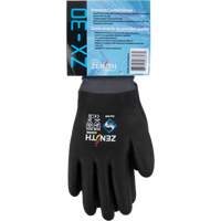 Gants enduits ZX-30° de premi&egrave;re qualit&eacute;, T-Grand, R&ecirc;vetement Mousse de PVC, Calibre 15, Enveloppe en Nylon Equipex