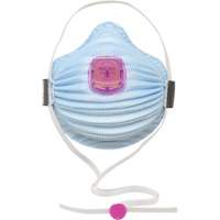 Respirateur de la s&eacute;rie AirWave 4400 avec Smartstrap et garniture d'&eacute;tanch&eacute;it&eacute; int&eacute;grale en mousse, P100, Certifi&eacute; NIOSH, Moyen/grand Equipex