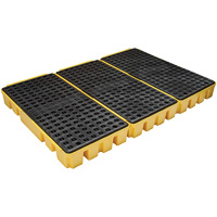 Low Profile Spill Pallet, 76.5 US gal. Spill Capacity, 72" x 49" x 6.5" Equipex