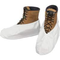 Shoe Covers, One Size, Microporous, White Equipex