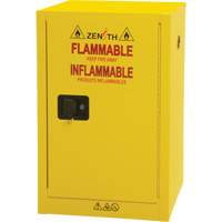 Armoire de rangement pour a&eacute;rosols inflammables, 12 gal., 1 Porte(s), 23" La x 35" h x 18" p Equipex