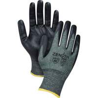 Gants l&eacute;gers et haute dext&eacute;rit&eacute; r&eacute;sistants &agrave; la coupe, Taille Moyen, Calibre 18, Rev&ecirc;tement Mousse de nitrile, Enveloppe en Nylon/PEHP/Spandex, ASTM ANSI niveau A5 Equipex
