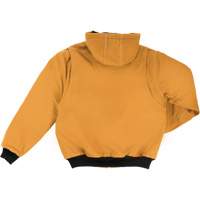 Blouson d'aviateur en toile lourde avec capuchon, Hommes, Petit, Brun Equipex