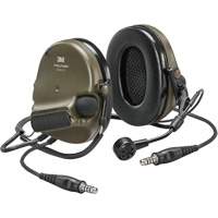 Casque VI NIB avec deux fils de sortie Peltor ComTac, Style Cordon cervical, 22 dB Equipex