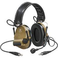 Peltor ComTac VI NIB Dual Lead Headset with Arc, Headband Style, 23 dB Equipex