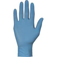 Gants jetables KeepKleen, Petit, Nitrile, 2,8 mil, Sans poudre, Bleu Equipex