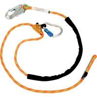 Adjustable Rope Lanyard, 1 Legs, 6', CSA Class F, Polyester Equipex