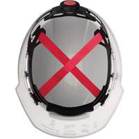 Front Brim Hardhat, Meets CSA Type 1, Ratchet Suspension, Non-Vented Equipex