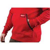 Chandail &agrave; capuchon lourd, Hommes, Petit, Rouge Equipex