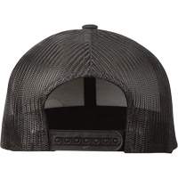 Casquette &agrave; patte pressionn&eacute;e GridIron, Noir, Coton/Nylon/Polyester Equipex