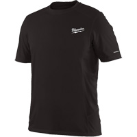 Workskin Short Sleeve Shirt, Men's, Small, Black Equipex