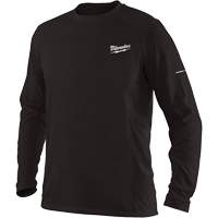 Workskin Long Sleeve Shirt, Men's, Small, Black Equipex