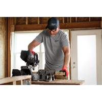 Hybrid Work Tee Shirt, Men's, Small, Grey Equipex