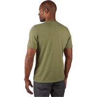 Hybrid Work Tee Shirt, Men's, Small, Green Equipex