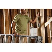 Hybrid Work Tee Shirt, Men's, Small, Green Equipex