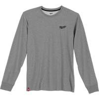 Hybrid Work Tee Shirt, Men's, Small, Grey Equipex