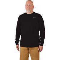 Hybrid Work Tee Shirt, Men's, Small, Black Equipex