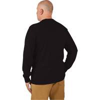 Hybrid Work Tee Shirt, Men's, Small, Black Equipex