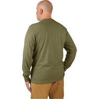 Hybrid Work Tee Shirt, Men's, Small, Green Equipex