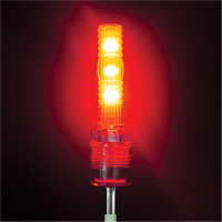 Tige de s&eacute;curit&eacute; avec lumi&egrave;re robuste Safety Whip Equipex