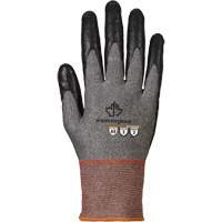 Coated Gloves, Size 5, 21 Gauge, Nitrile Coated, TenActiv Shell, ASTM ANSI Level A9 Equipex