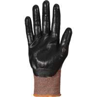 Coated Gloves, Size 5, 21 Gauge, Nitrile Coated, TenActiv Shell, ASTM ANSI Level A9 Equipex