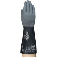 Gants r&eacute;sistants aux produits chimiques AlphaTec, Taille 7, 13" lo, N&eacute;opr&egrave;ne/Nitrile, Doublure en Nylon, 17 mils Equipex