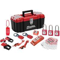 Basic Lockout Kit with Zenex Thermoplastic Locks, Electrical Kit, 20 Components Equipex