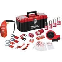 Premier Lockout Kit with Zenex Thermoplastic Locks, Electrical Kit, 21 Components Equipex