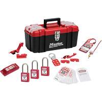 Standard Lockout Kit with Zenex Thermoplastic Locks, Electrical Kit, 14 Components Equipex