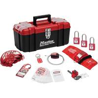 Standard Lockout Kit with Zenex Thermoplastic Locks, Valve Kit, 13 Components Equipex