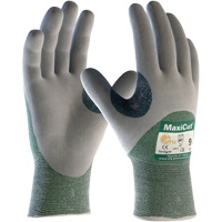 ATG MaxiCut&reg; Engineered Yarn Cut Resistant Gloves, Size Large, 15 Gauge, Nitrile Coated, Engineered Yarn Shell, ASTM ANSI Level A2/EN 388 Level 3/EN 388 Level B Equipex